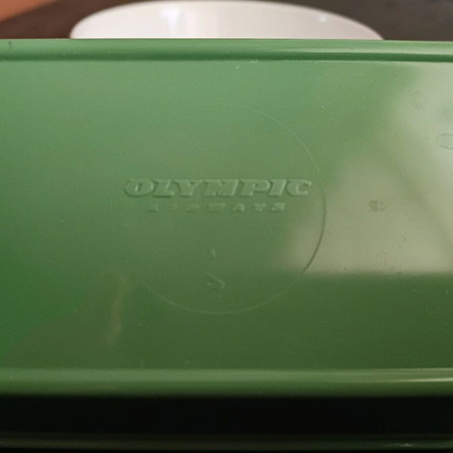 Olympic Airways set used, green, Noritake