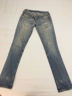 Diesel women's jeans used, low rise, size 26
