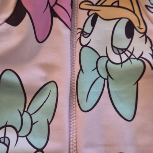 Minnie & Daisy One-Piece Swimsuit with Long Sleeves like new
