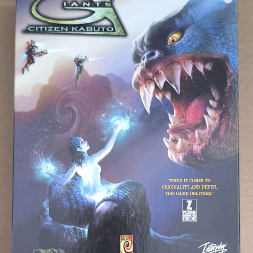 Giants : Citizen Kabuto PC CD-ROM like new, Big Box
