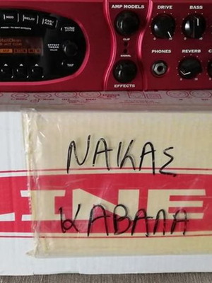 Line6 Pod Xt PRO used in showcase condition