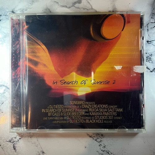 Tiesto In Search Of Sunrise 2 CD authentic, electronic