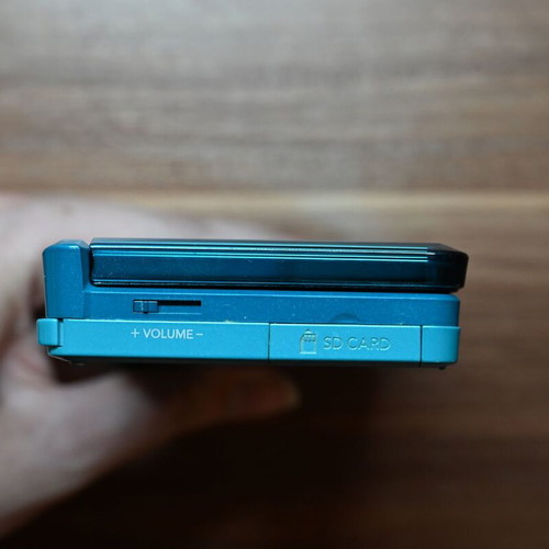 Nintendo 3DS handheld console, Aqua Blue