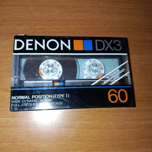 Denon DX3 60 H σφραγισμένη κασέτα ήχου καινούργιο