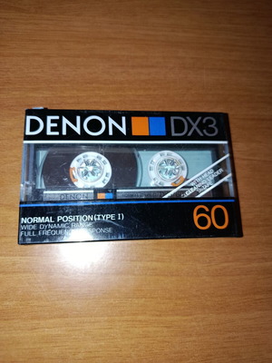 Denon DX3 60 H σφραγισμένη κασέτα ήχου καινούργιο