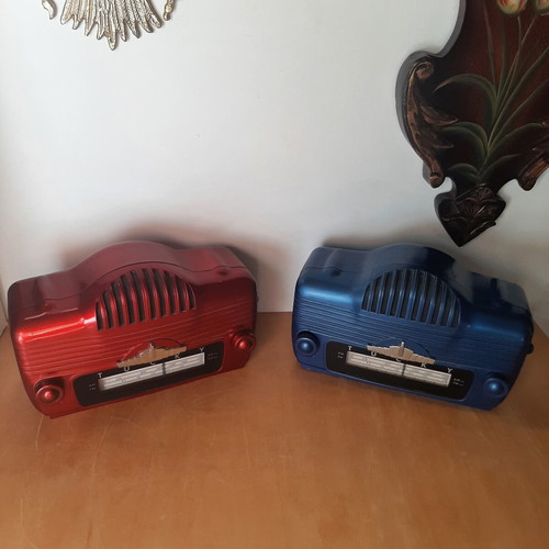 Tucky vintage radios used, pack of two, 80s-90s
