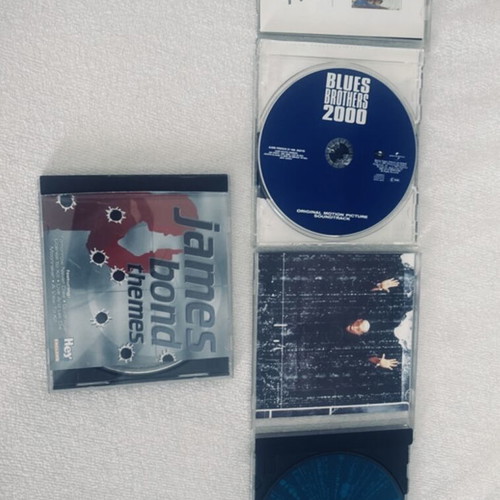 Classic Movie Soundtracks CD bundle used with Matrix, James Bond, Blues Brothers