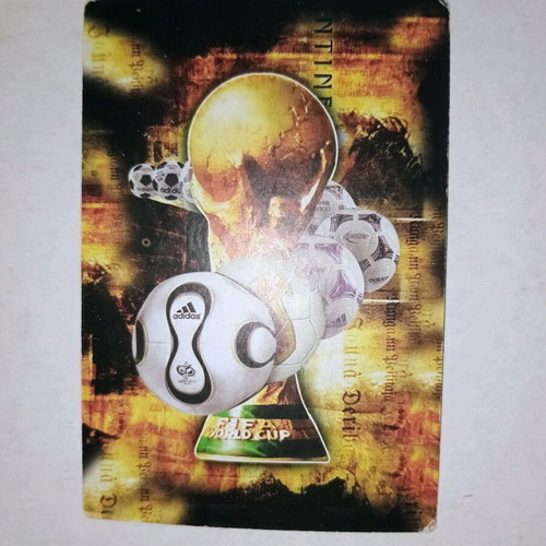 Denilson collectible card used, World Cup 2006, Brazil national team
