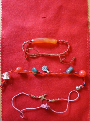 Bracelets new, set of 3 with different styles