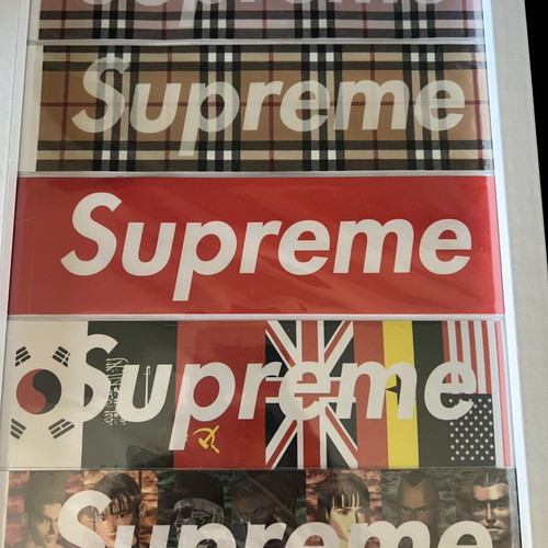 Supreme sticker set