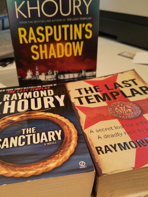 Βιβλία Raymond Khoury πακέτο τρία στα αγγλικά σαν καινούργιο
