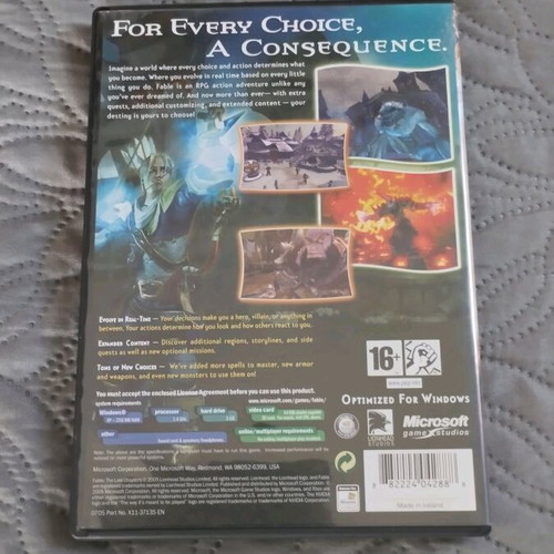 Fable: The Lost Chapters PC game used