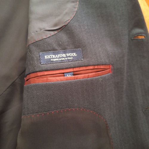 Massimo Dutti men's jacket extra fine wool size 50 like new