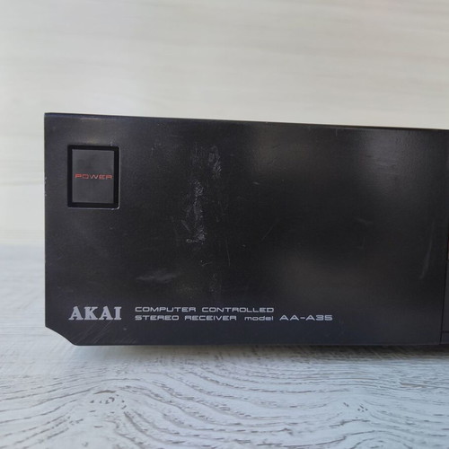 Akai AA-A35 vintage computer controlled receiver used with transformer