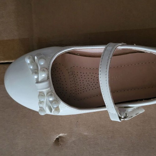 Ballerinas white size 27 like new