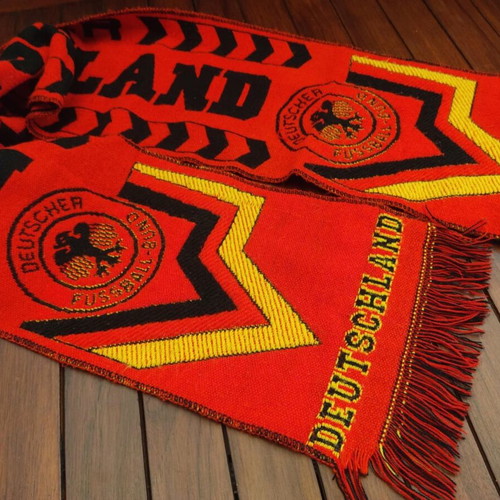 Deutschland collectible scarf used, retro Germany national team