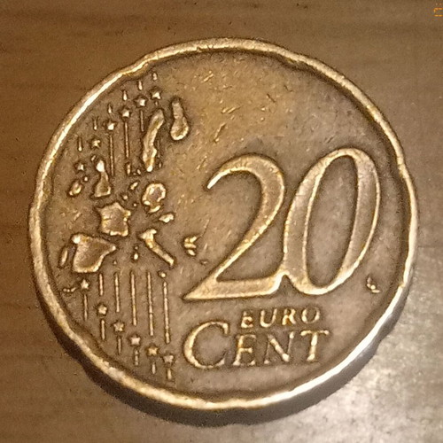 20 cent 2002 like new, minted in Spain