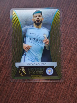 Panini Premier League Adrenalyn 2024-25 History Maker Sergio Agüero new