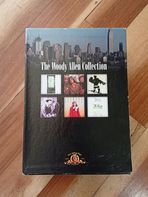 The Woody Allen Collection DVD used, 4 movies, no Greek subtitles