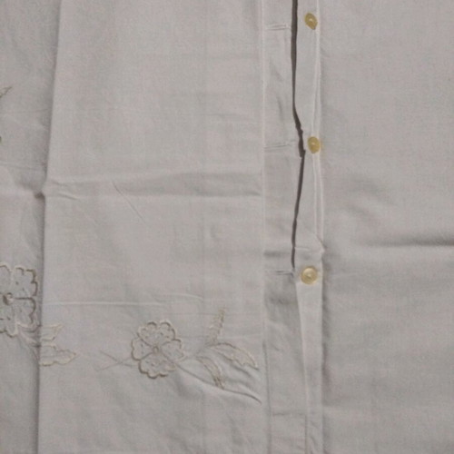 Vintage pillowcases with floral embroidery new (76x52 cm)