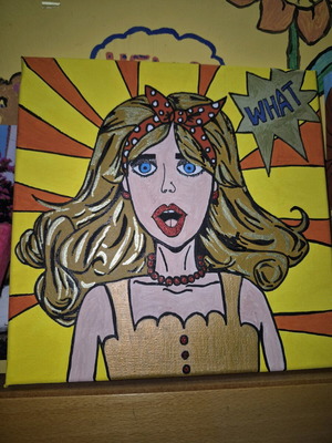 πίνακας ζωγραφικής pop art