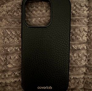 iPhone 15 pro phone case leather premium