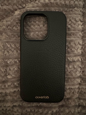 Θήκη iPhone 15 pro από δερματίνη premium coverlab καινούργια