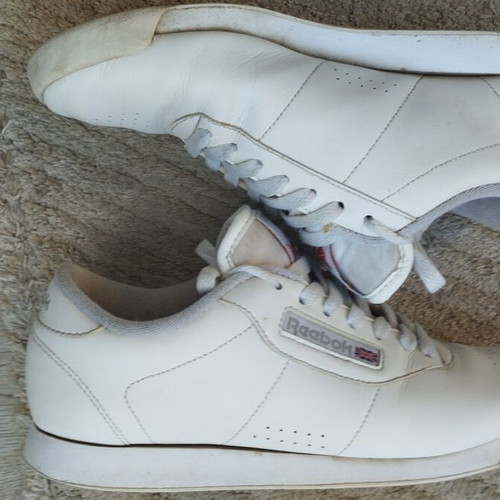 Reebok Classic Princess women's white sneakers, size 40