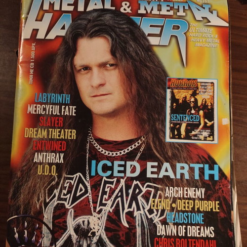 Metal Hammer No. 163 August 1998 collectible heavy metal magazine