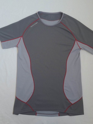 Mammut men's sports hiking T-shirt size L, gray
