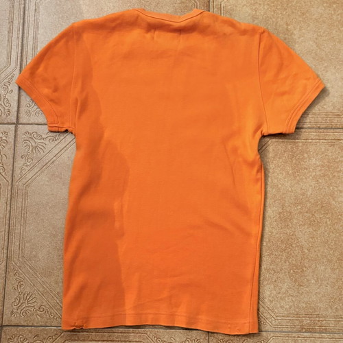 Guess orange T-shirt with logo used, size XS
