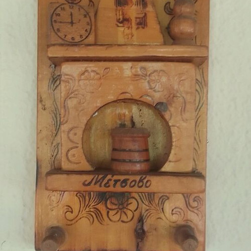 Wooden traditional Metsovo souvenir like new