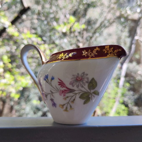 Serving set used, antique, 3 pieces