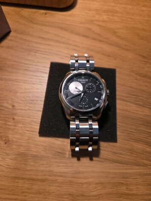 Tissot Couturier GMT Black Dial ρολόι σαν καινούργιο