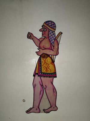 Shadow Theatre Figure Indian - Zulu like new