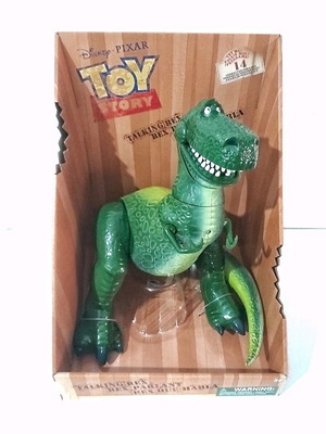 Rex Dinosaur Toy Story new, authentic figure with English phrases