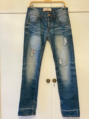 Jeans like new, size M 38 10, blue