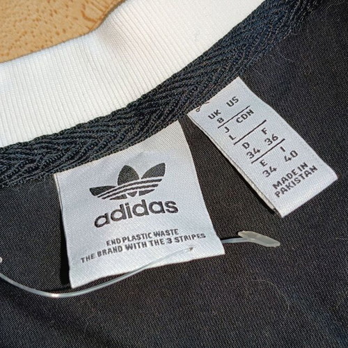Adidas women's sports tops new, black and pink, size S