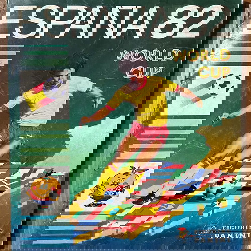 Άλμπουμ ESPANA 82 μεταχειρισμένο, 100% συμπληρωμένο