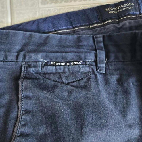 Scotch & Soda premium slim fit chino pants used W29/L32 dark navy