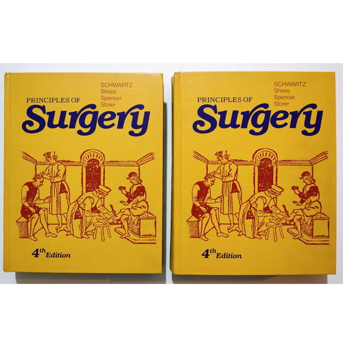 Principles of Surgery two-volume set used, 4th edition, English