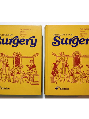 Principles of Surgery two-volume set used, 4th edition, English