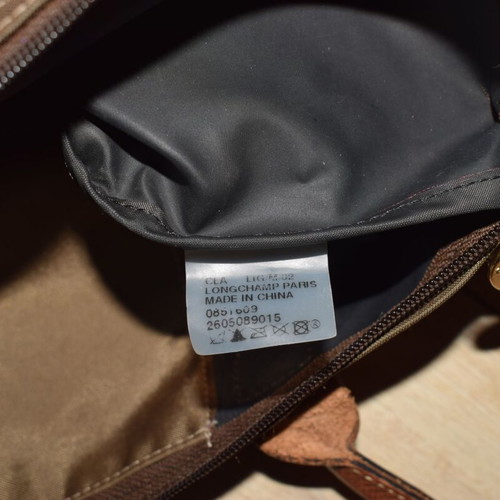 Longchamp hand bag used, green