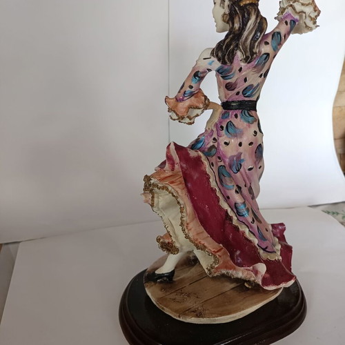 Ceramic Flamenco doll like new