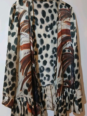 Lightweight cardigan like new, multicolored, size XL
