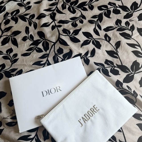 Dior J’Adore White Toiletry Bag New