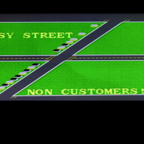 Paperboy Sega Mega Drive game used, action arcade 1990