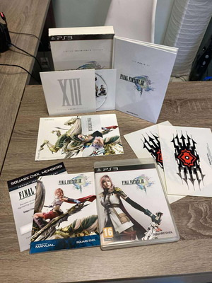 Final Fantasy XIII Collector's Limited Edition PS3 like new, complete