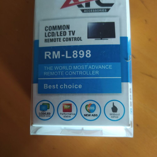 Remote control RM-L898 new for TVs with multiple codes
