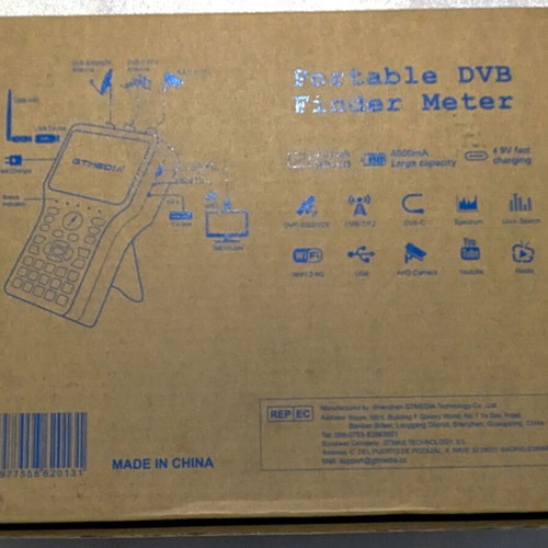 GTMEDIA V8 Finder Pro 2 Combo new DVB-S2X T2 C signal meter